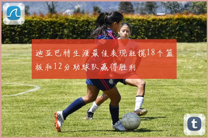 迪亚巴特生涯最佳表现狂揽18个篮板和12分助球队赢得胜利