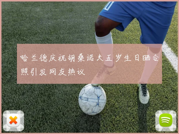 哈兰德庆祝胡桑诺夫五岁生日晒合照引发网友热议