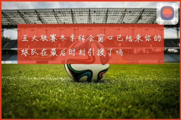 五大联赛冬季转会窗口已结束你的球队在最后时刻引援了吗